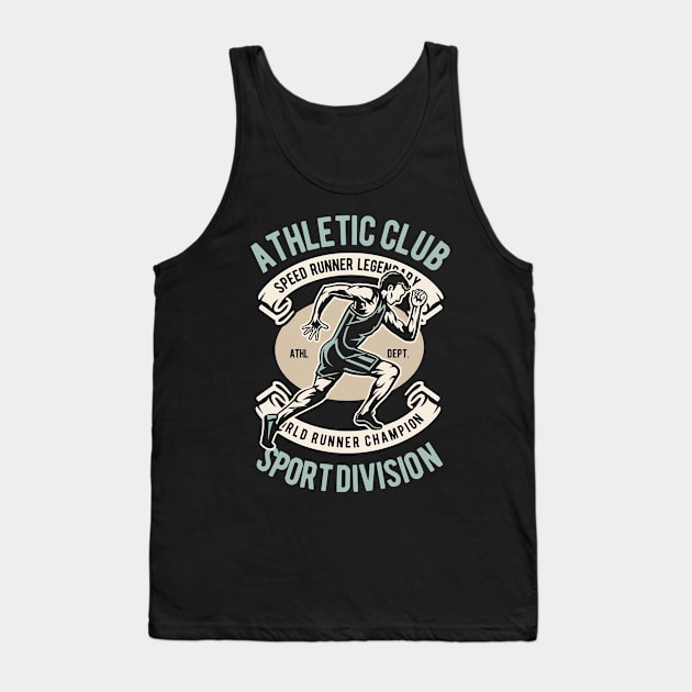 Athletic Club Sport Division Tank Top by FisherCraft